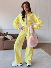 Sporty Tracksuit Set