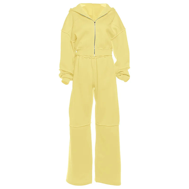 Sporty Tracksuit Set