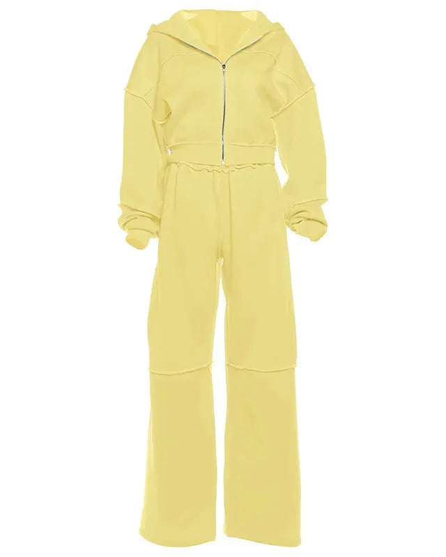 Sporty Tracksuit Set