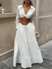 Angel Maxi Skirt Set