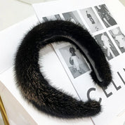 Luxury Mink Fur Headband