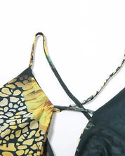 Jungle Girl Ruffle Maxi Dress