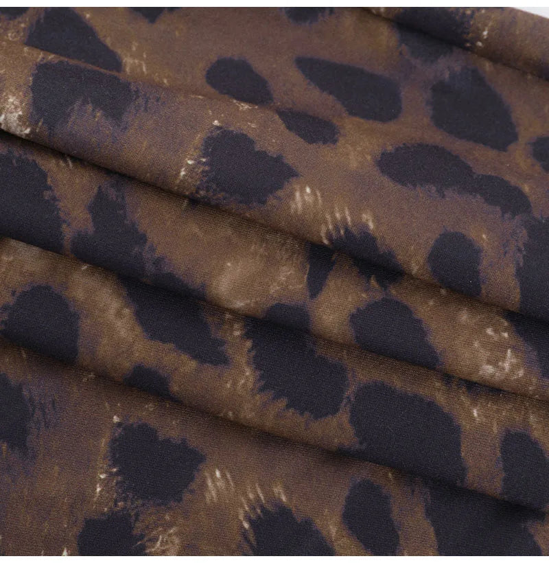 Leopard Print Maxi Dress