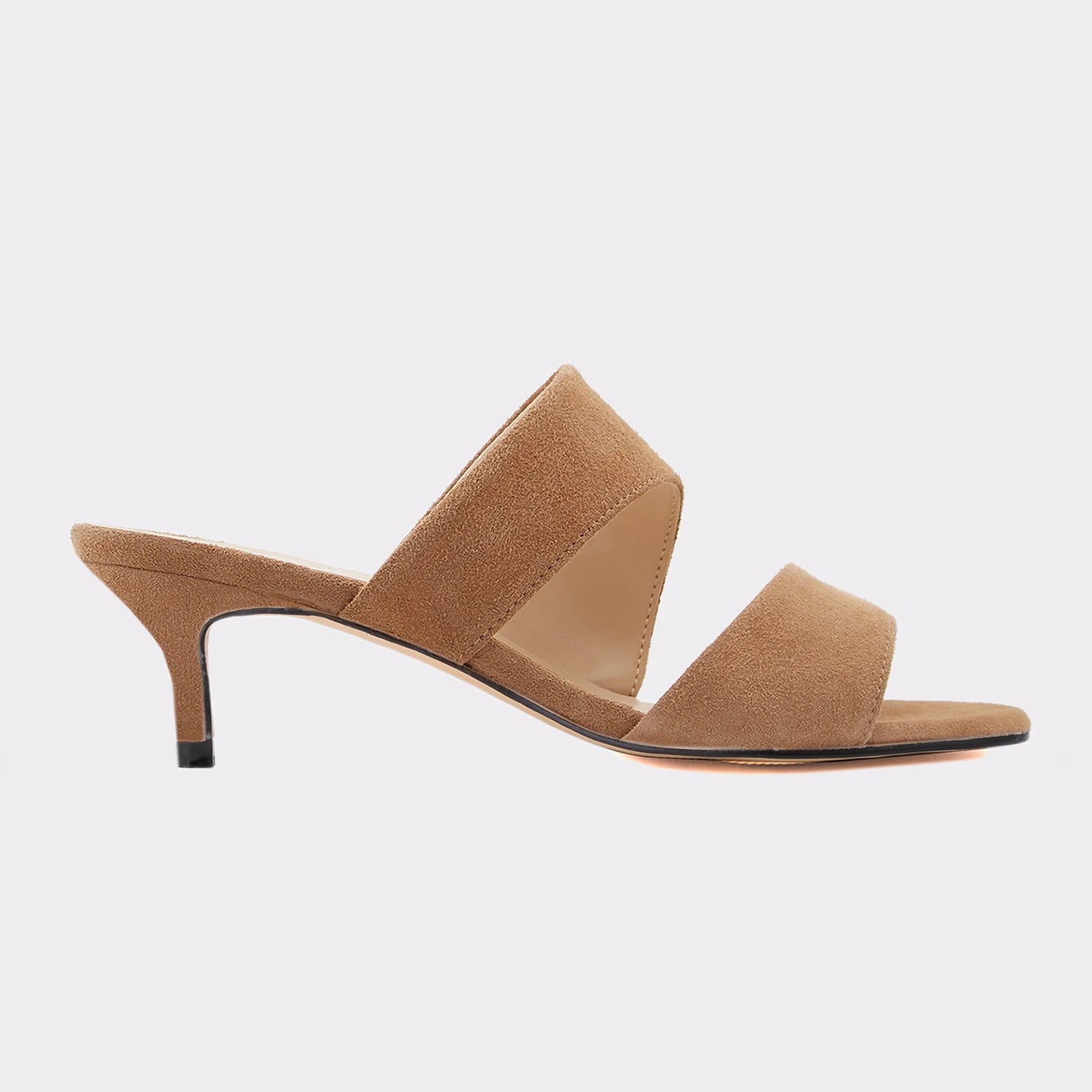 Suede Summer Mule