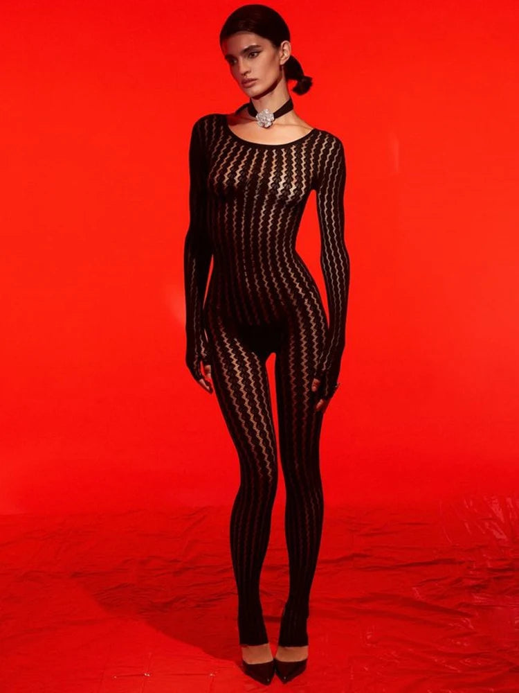 Nior Panelled Jumpsuit