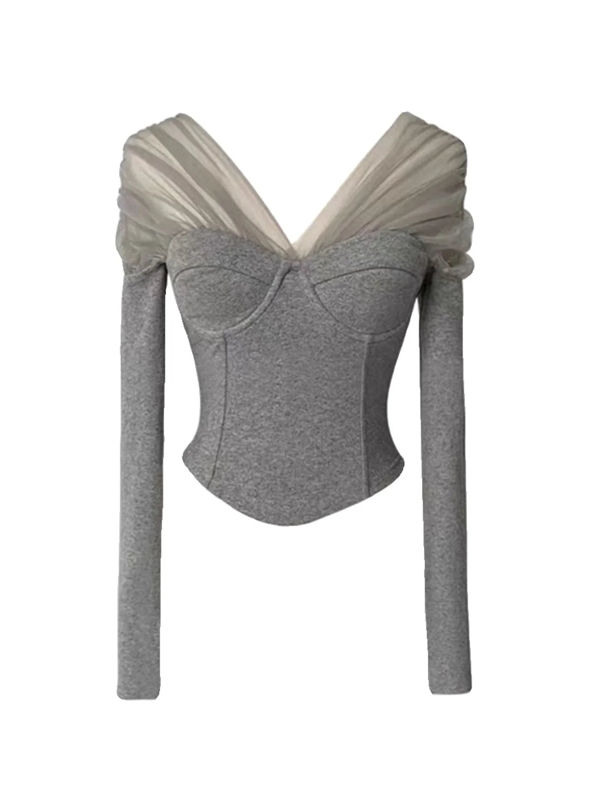 Heather Off Shoulder Top
