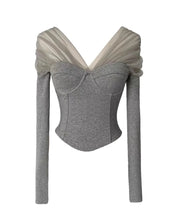 Heather Off Shoulder Top