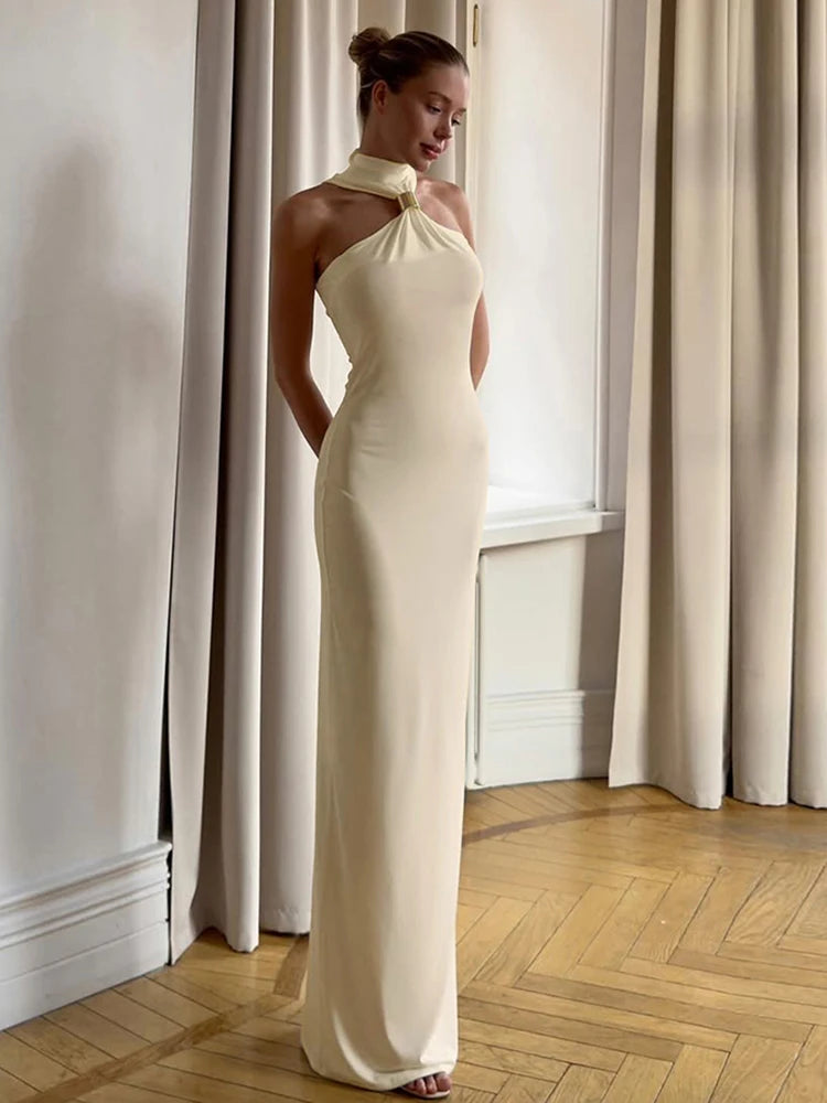 Metal Knots Maxi Dress