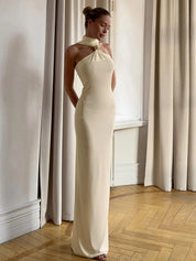 Metal Knots Maxi Dress