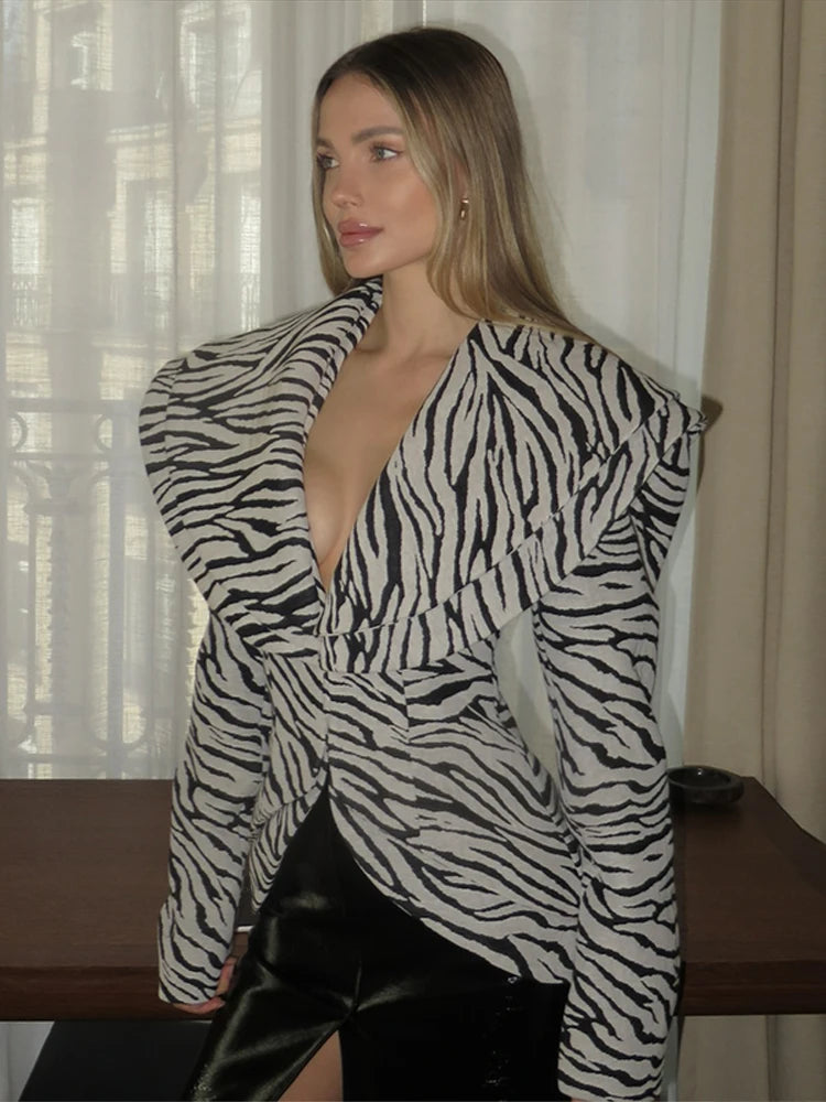 Zebra Deep-V Jacket
