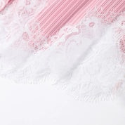 Lace Embroidered Short Set