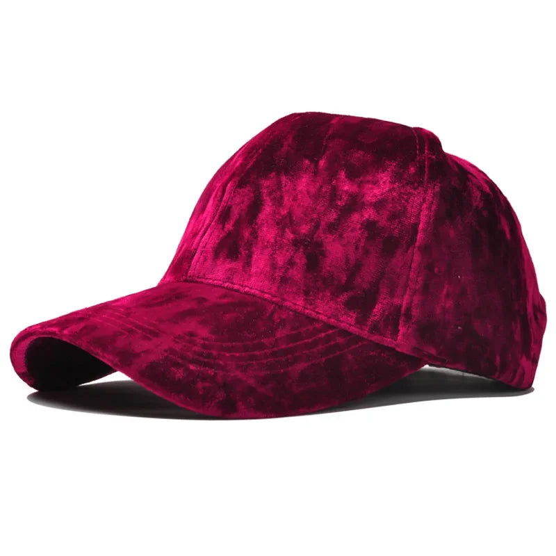 Velvet Baseball Cap