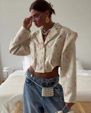 Fleur De Femme Crop Jacket