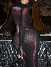 Silhoutte Maxi Dress