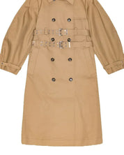 Khaki Double Breasted Trench Coat