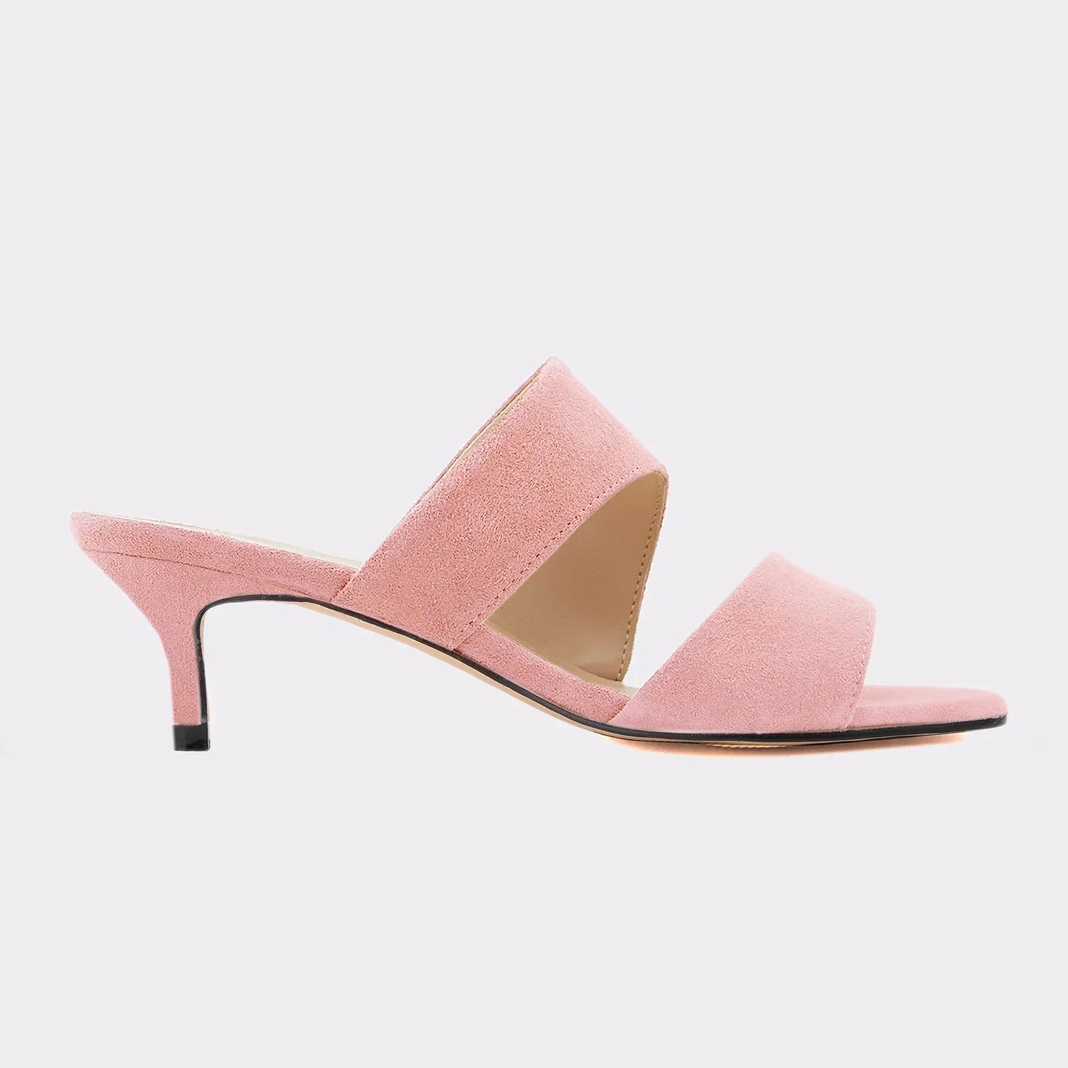 Suede Summer Mule