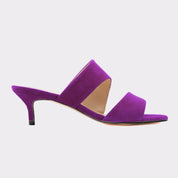 Suede Summer Mule