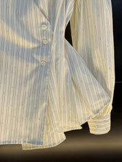 French Striped Long Sleeved Shirt