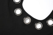Silver Rings Mini Dress