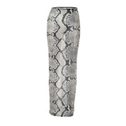 Safari Sheer Mesh Maxi Skirt
