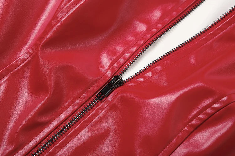 Rocker Faux Leather jacket