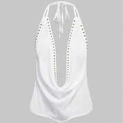 Cow Neck Halter top