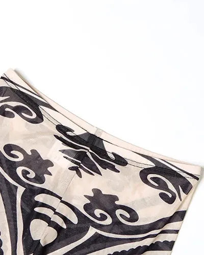 Baroque Mesh 2 Piece Set