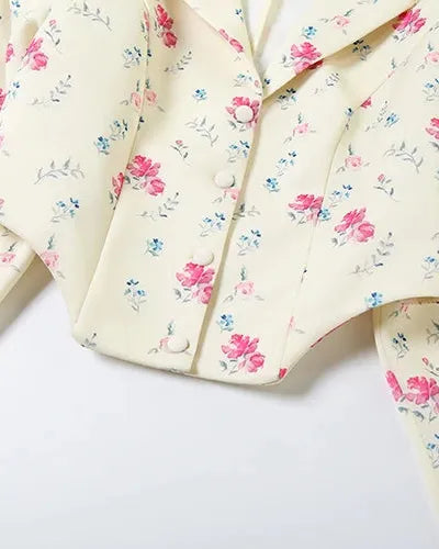 Fleur De Femme Crop Jacket