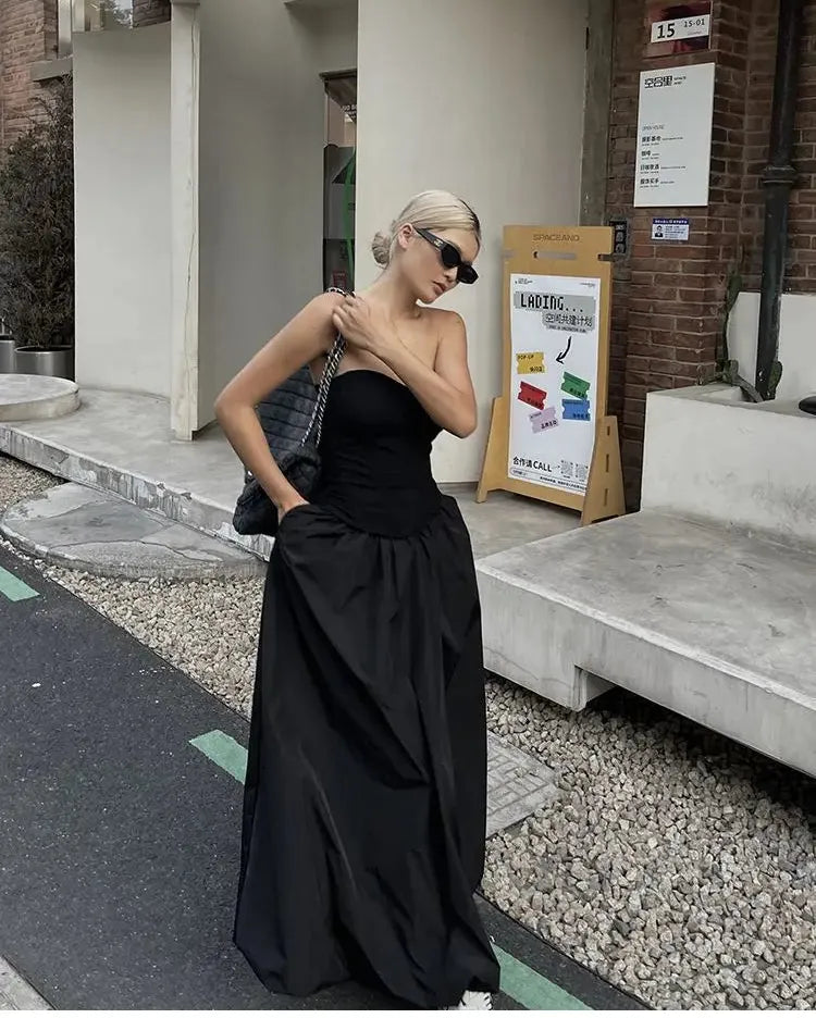 Seoul Ultra Wide Maxi Skirt