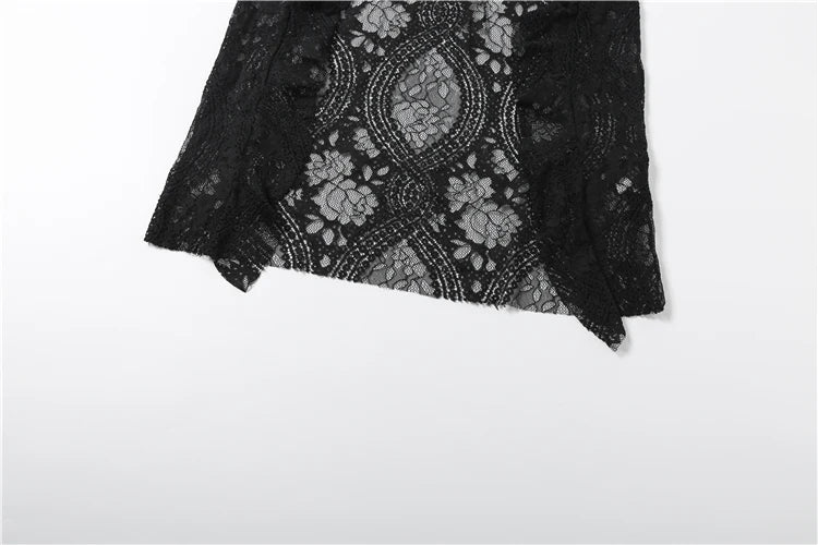 Lace Embroidered Blazer