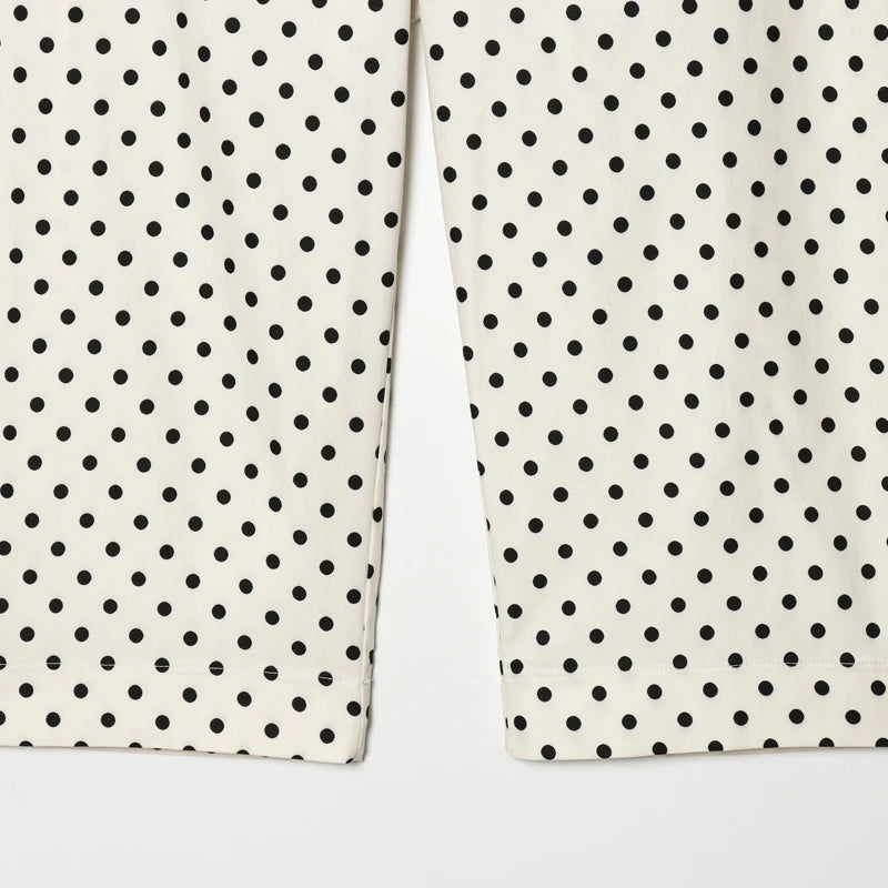 Polka Dot Capri Pants