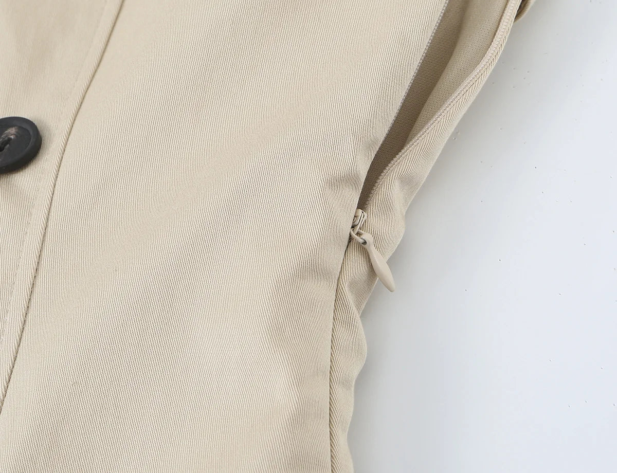 Ferdi Trench Mini Dress