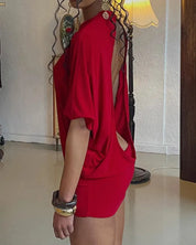 Backless Behavior Dress