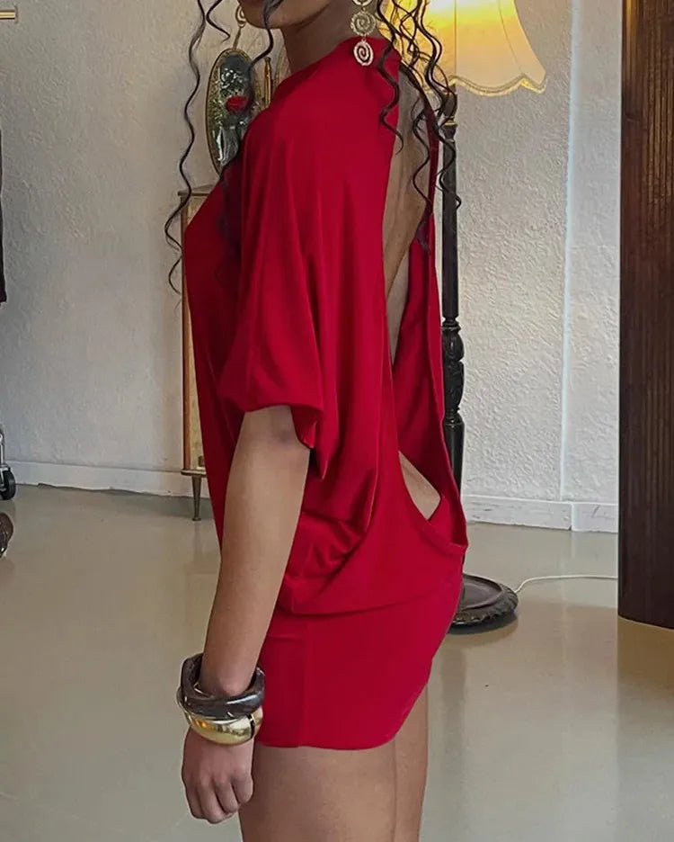 Backless Behavior Dress