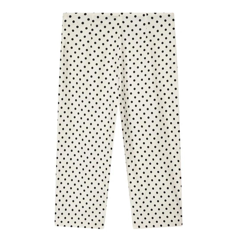 Polka Dot Capri Pants