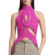 Cut Out Knitted Top