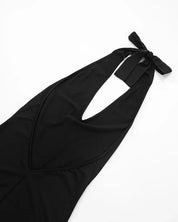 Capri Deep V Halter Jumpsuit