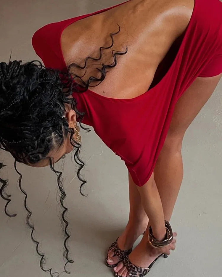 Backless Behavior Dress