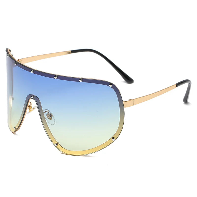 Oversized Shield Sunglasses