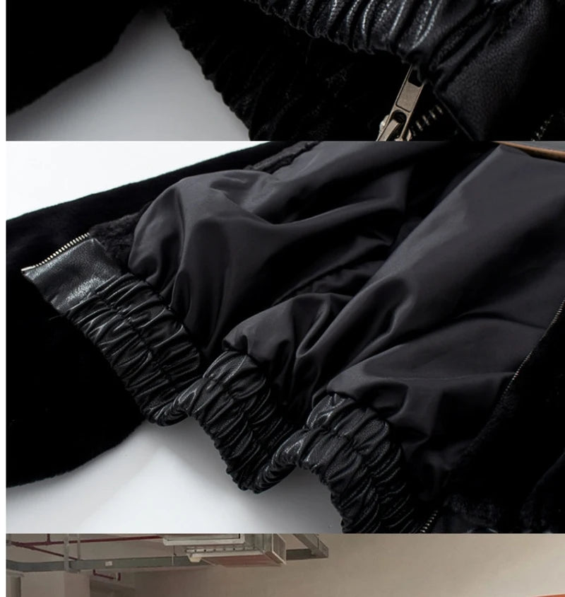 Hooded Faux Fur Jacket