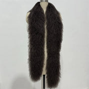 Mongolian Fur Scarf