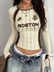 Boston Stripe Top