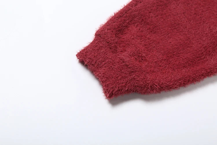 Rouge Deep V-neck Sweater