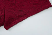 Lace Shorts Set