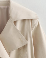 Cropped Trench Coat