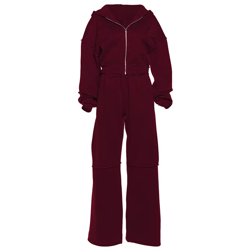 Sporty Tracksuit Set
