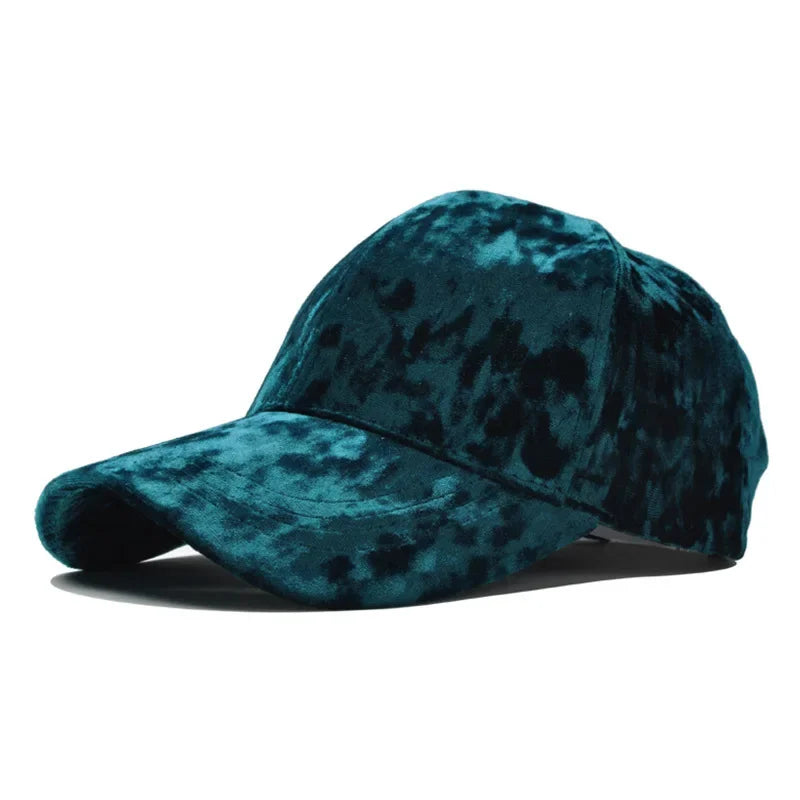 Velvet Baseball Cap