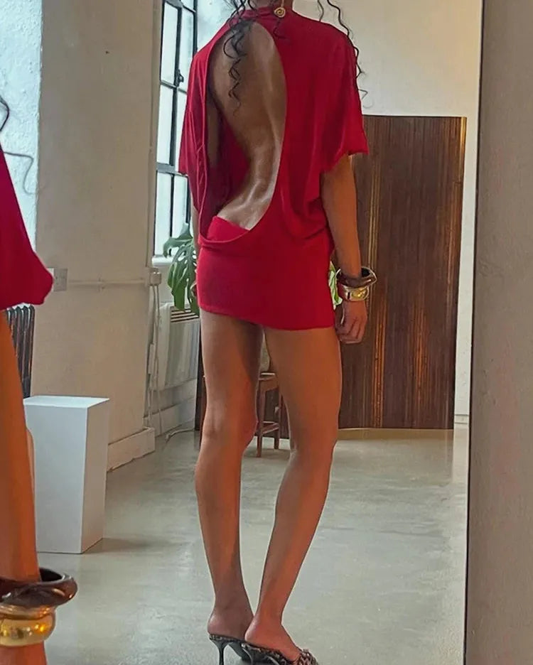 Backless Behavior Dress