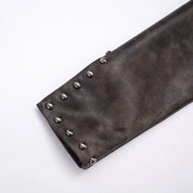 Coco Studded Faux Leather Jacket