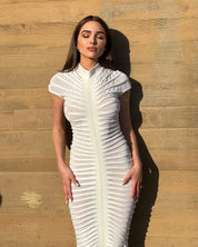 Panel Knit Dress